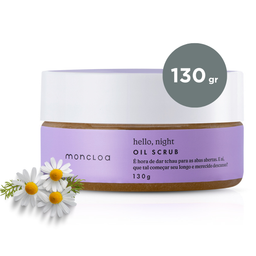 Óleo Esfoliante Oil Scrub Hello, Night Moncloa 130g