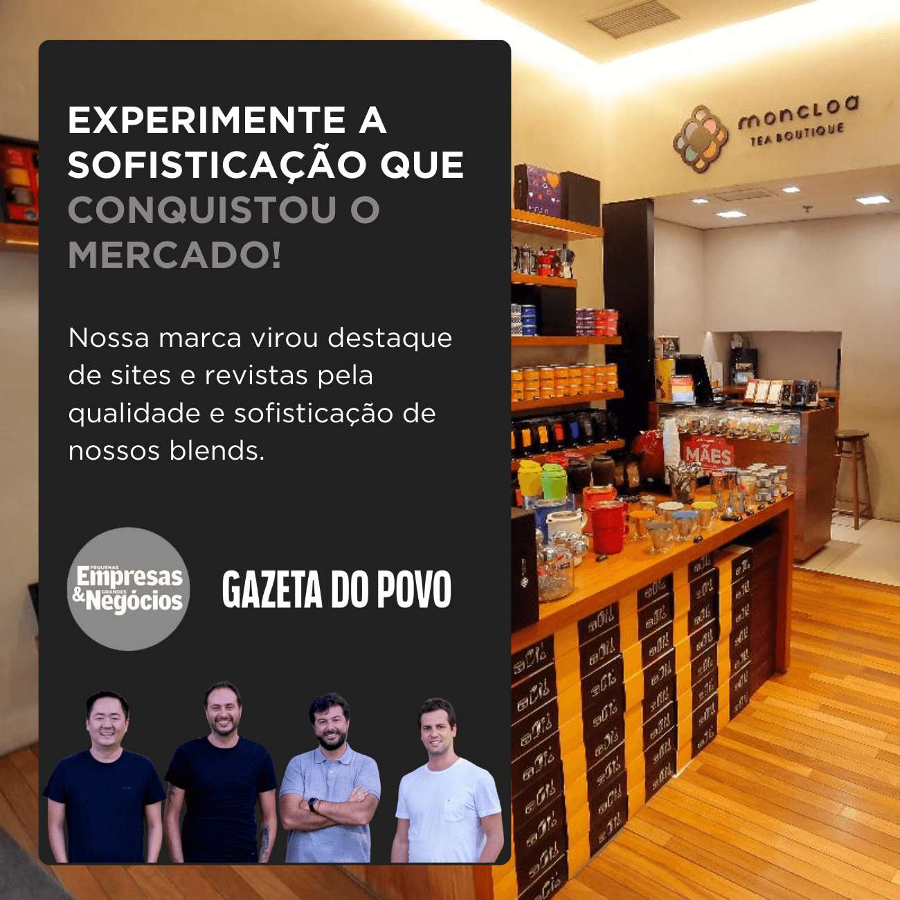 Chá Infusão de Frutas Good Feelings Moncloa Lata 65g