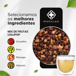 Chá Infusão de Frutas Lollipop 65g Moncloa