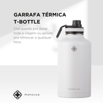 Garrafa Térmica T-Bottle Moncloa Cinza Claro 1.8l