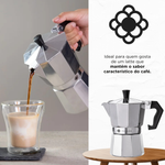 Cafeteira Classic Moka Moncloa 6 Xícaras