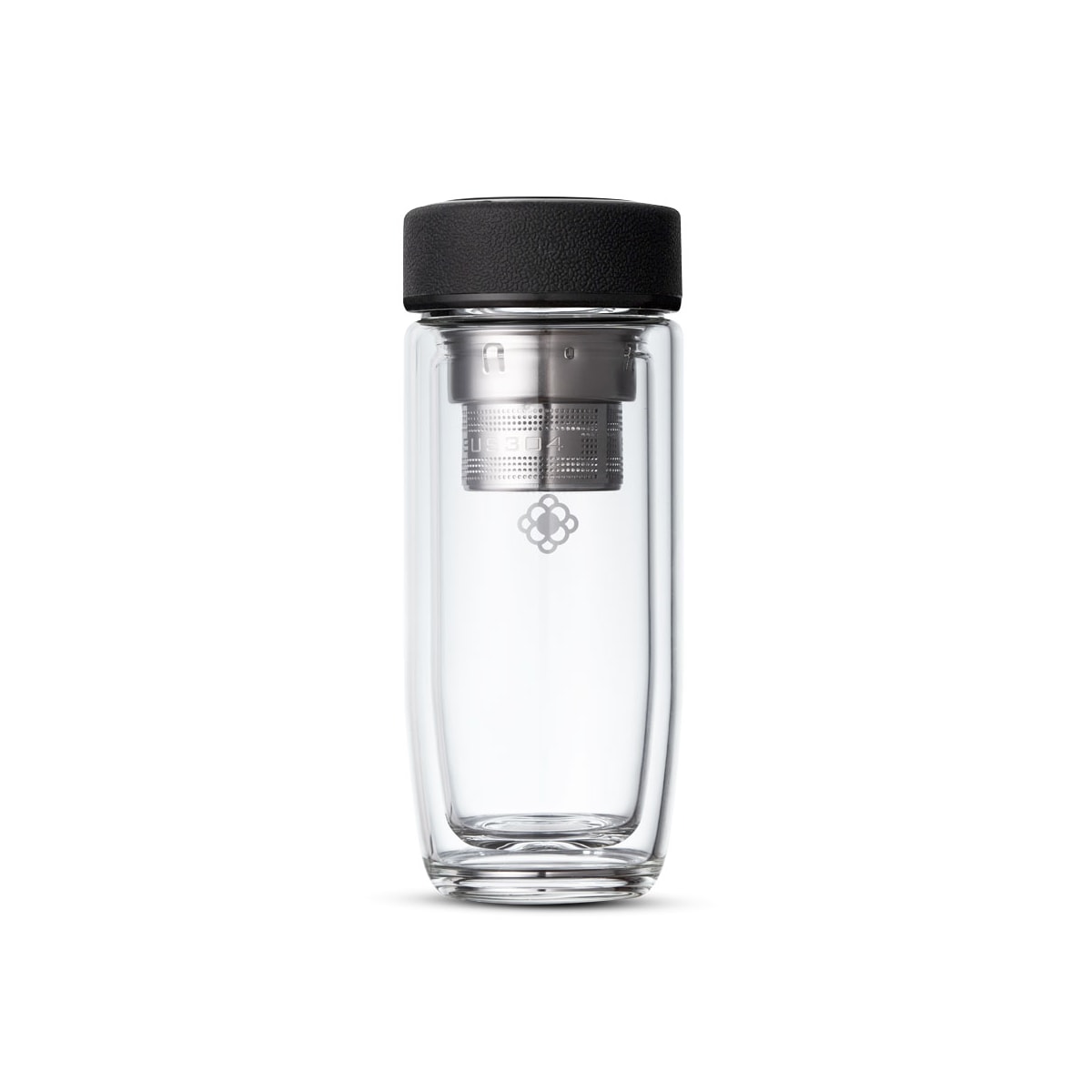 Garrafa de Vidro Duplo com Infusor Sync Duo Bottle Moncloa 320ml