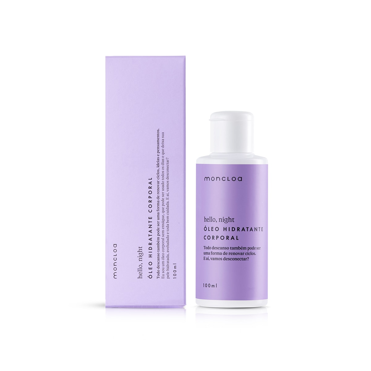 Óleo Hidratante Corporal - Hello. night Moncloa 100ml