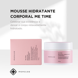 Mousse Hidratante Corporal Me Time Moncloa 180g