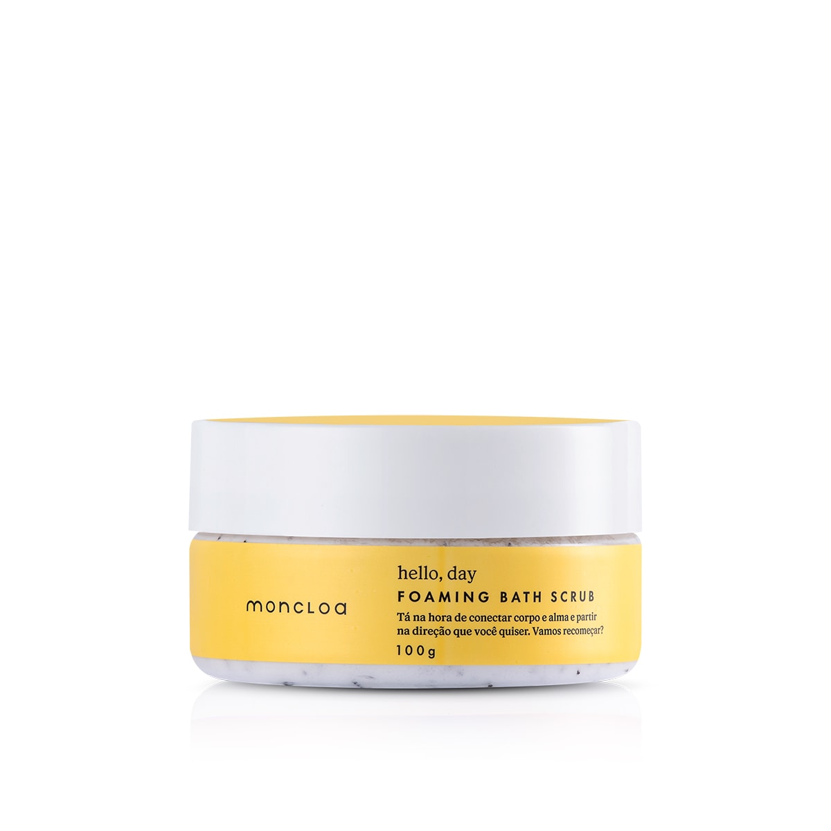 Espuma Esfoliante de Banho Foaming Bath Scrub Hello, Day Moncloa 100g