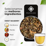 Chá Branco Sweet Mulberry Moncloa Lata 45g