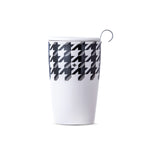 Caneca de Chá de Cerâmica com Infusor Tailor Duo Mug Moncloa Branco 470ml