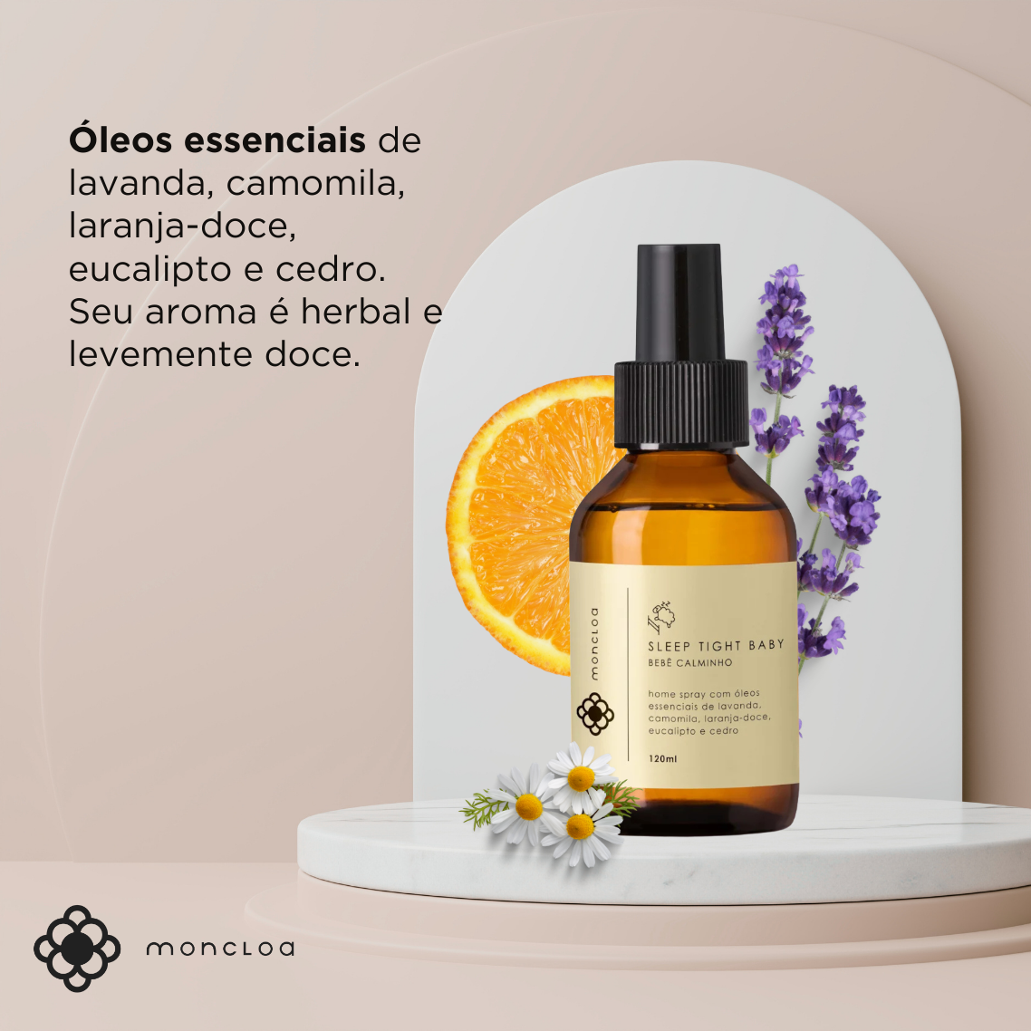 Home Spray Bebê Calminho Moncloa 120ml