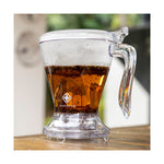 Copo Preparador Infusor De Chá Momentea Cup Moncloa  530ml - Transparente