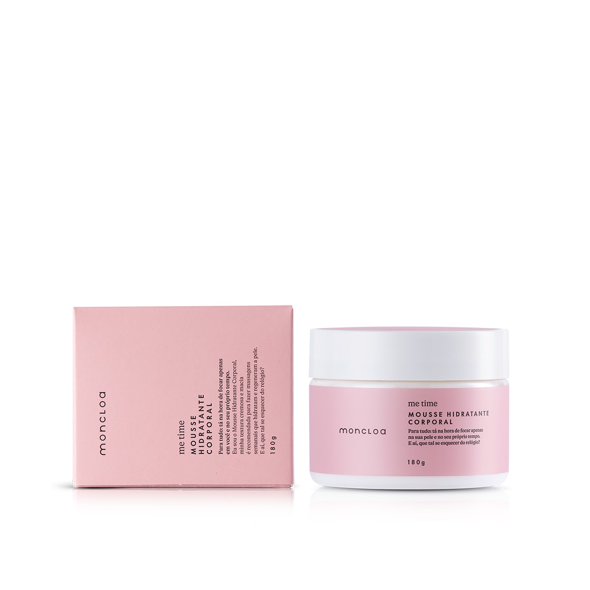 Mousse Hidratante Corporal Me Time Moncloa 180g
