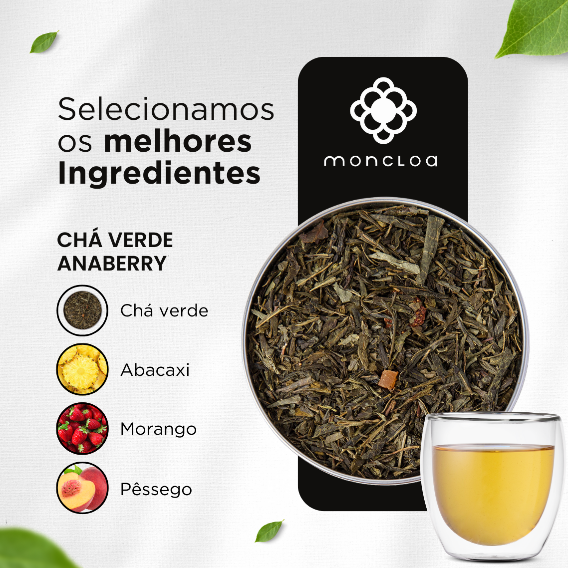 Chá Verde Anaberry Moncloa Pouch 45g