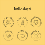 Kit de cuidado com a pele Essênciais Hello, Day