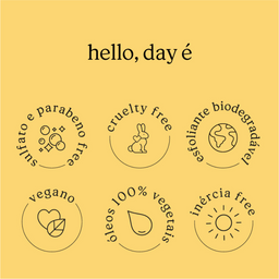 Kit de cuidado com a pele Essênciais Hello, Day