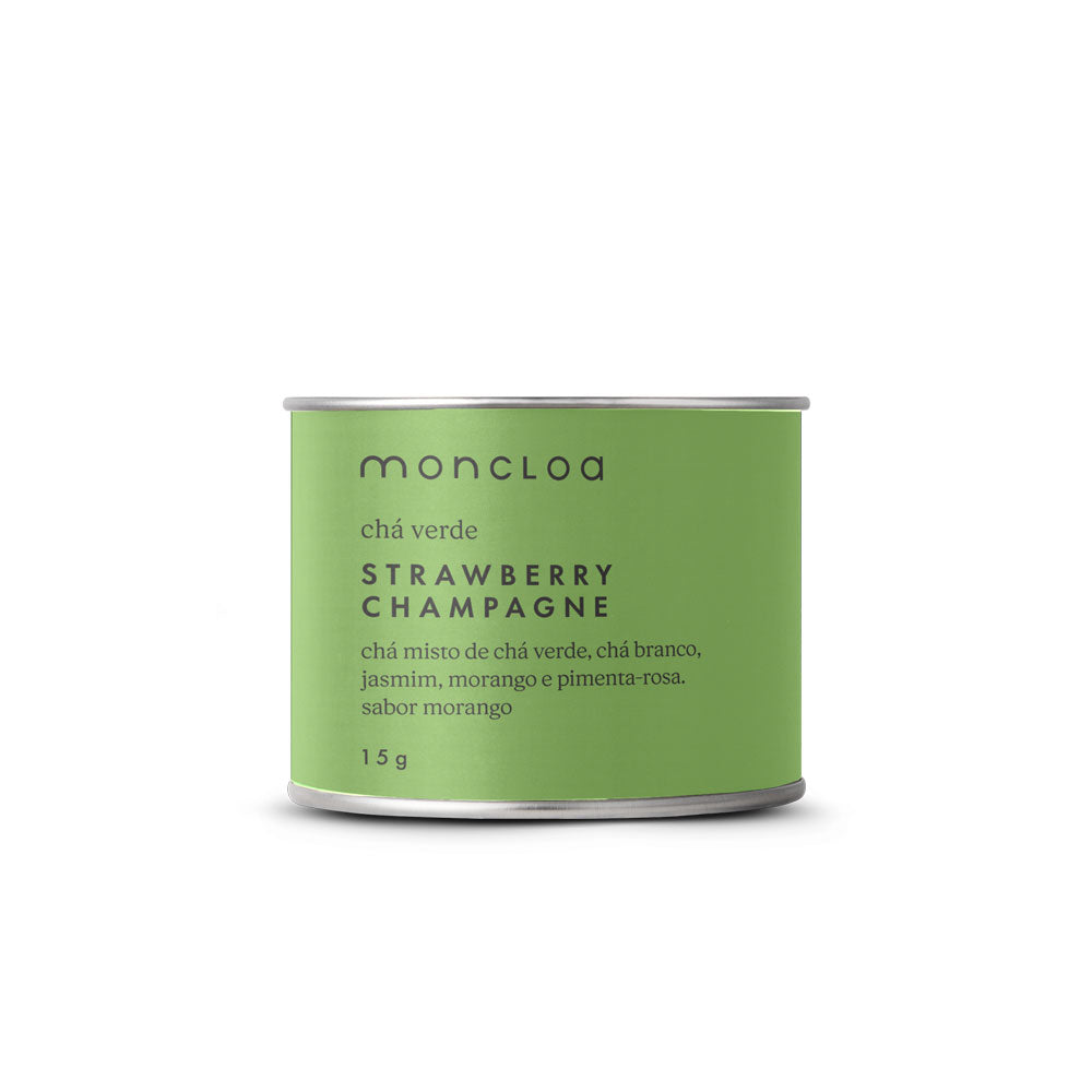 Chá Strawberry Champagne Mini Lata 15g
