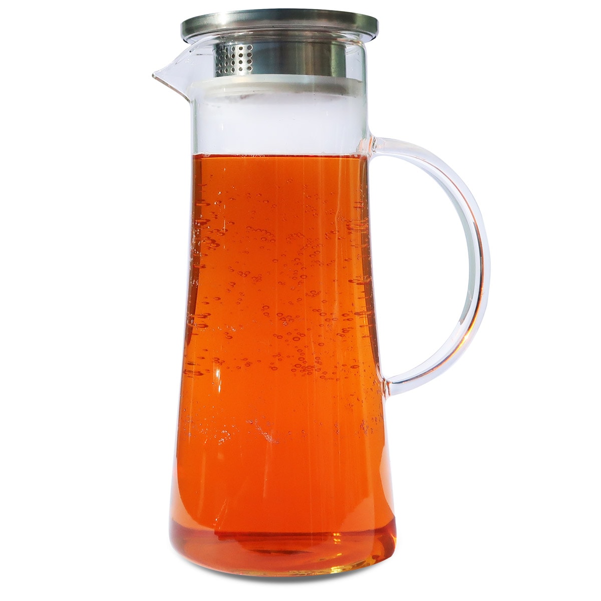 Jarra de Vidro com Tampa Glass Jar Moncloa 1.3l