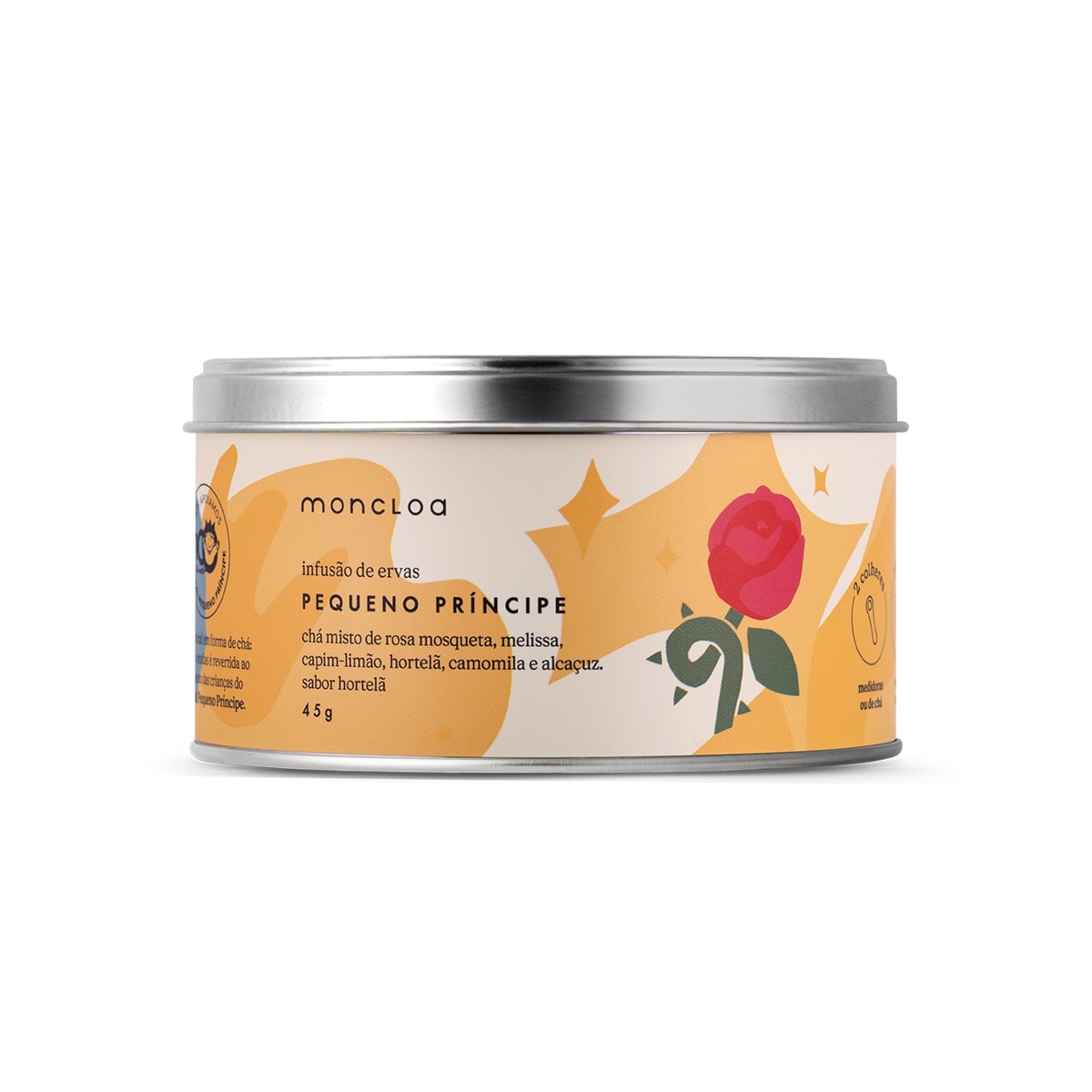 Chá Infusão De Ervas Relaxante Pequeno Príncipe 45g Moncloa