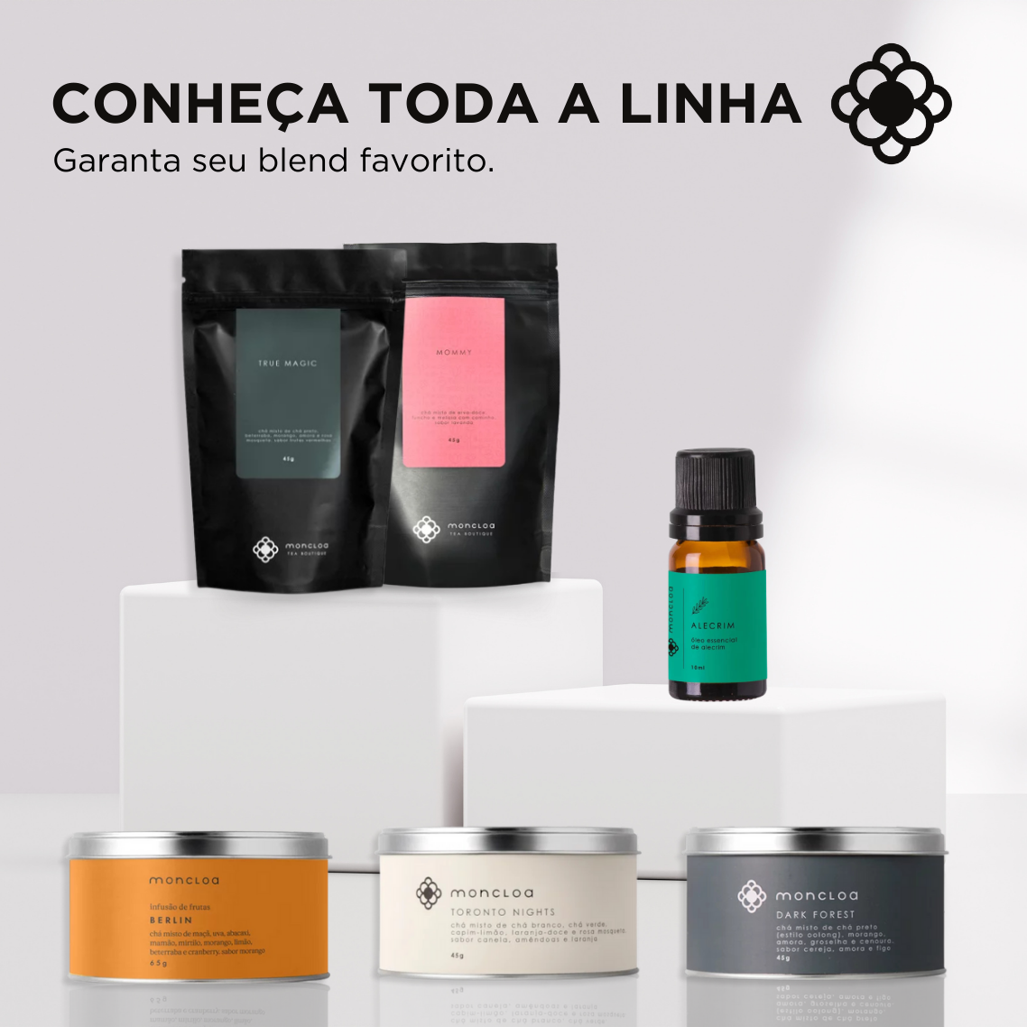 Óleo Essencial Puro de Alecrim Moncloa 10ml