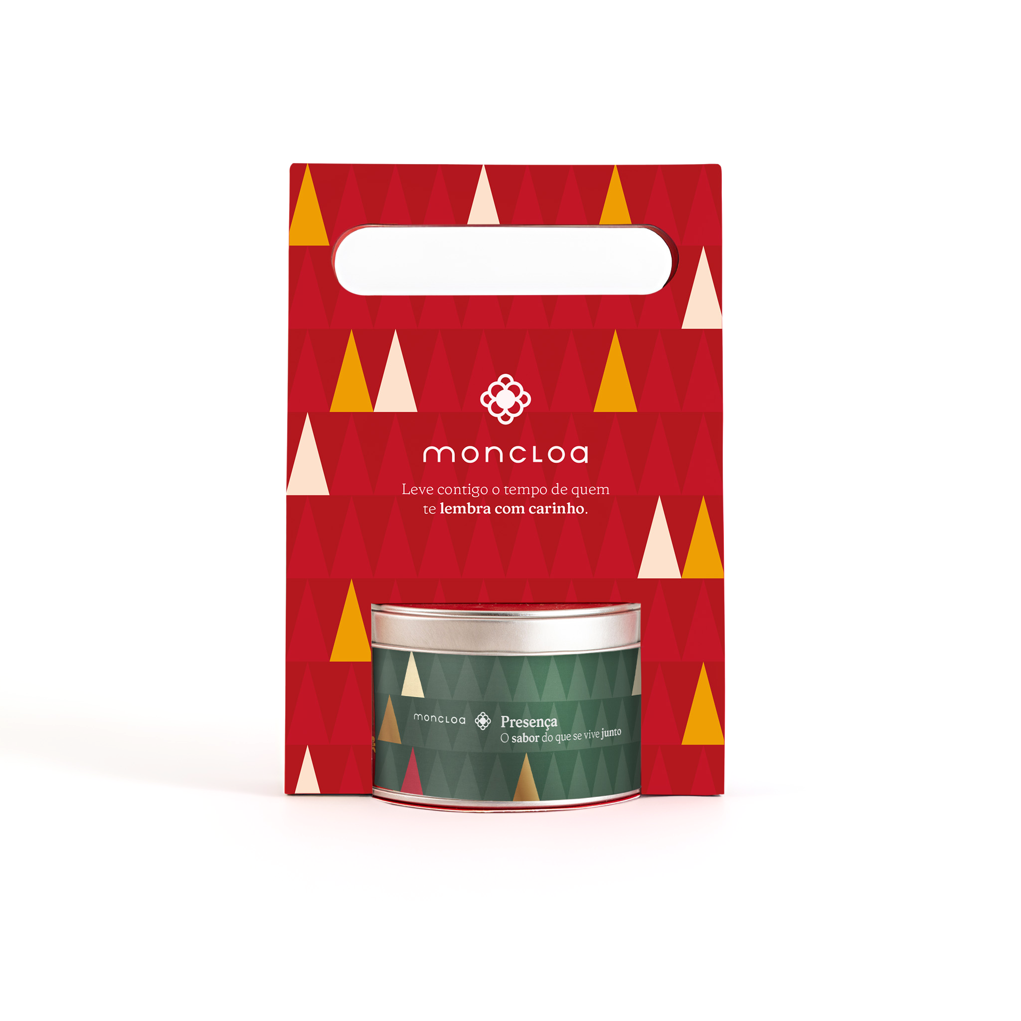 Lata de Natal 2025 Moncloa - Edição Especial Lollipop com Suporte para Lata