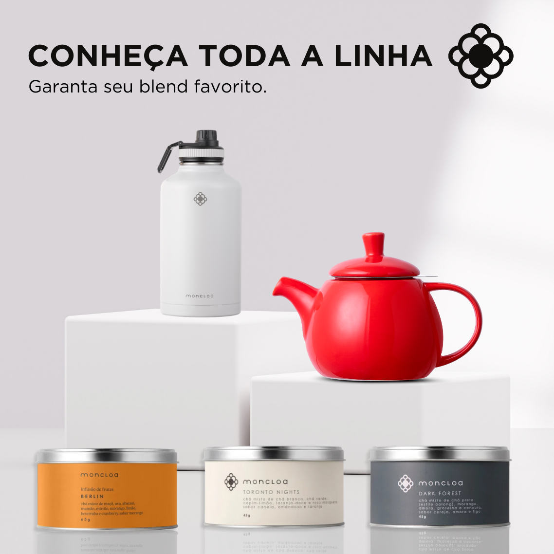 Garrafa Térmica T-Bottle Moncloa Cinza Claro 1.8l