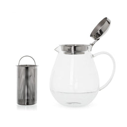 Bule de Chá de Vidro com Infusor Jolly Duo Teapot Moncloa 800ml