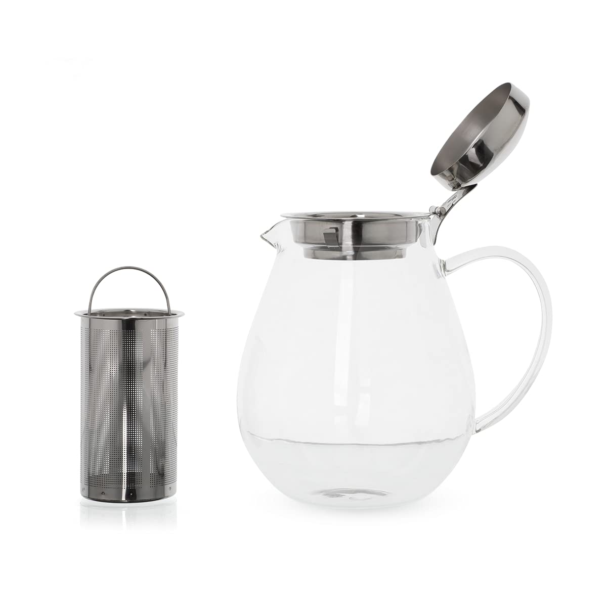 Bule de Chá de Vidro com Infusor Jolly Duo Teapot Moncloa 800ml