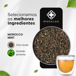 Chá Verde Morocco Mint Moncloa Lata 45g