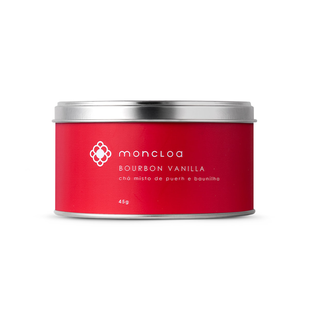 Chá Puerh Bourbon Vanilla Moncloa Lata 45g