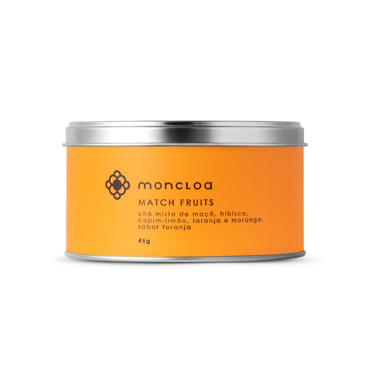 Chá Infusão de Frutas Match Fruits Moncloa Lata 45g