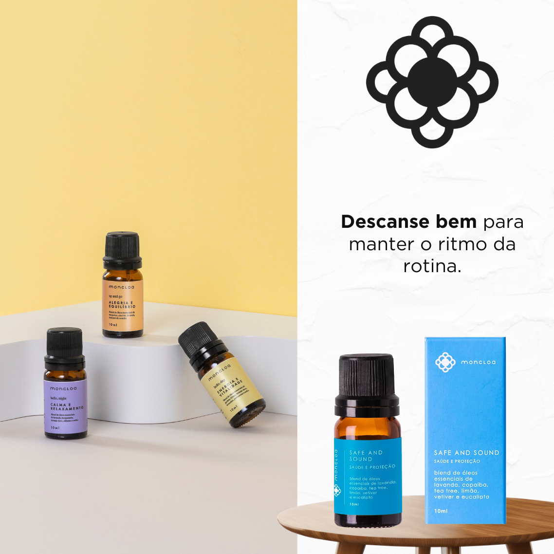 Óleo Essêncial Saúde de Proteção 10Ml Moncloa