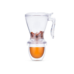 Copo Preparador Infusor De Chá Momentea Cup Moncloa  530ml - Transparente