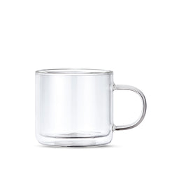 Caneca de Vidro Duplo Daily Cup Moncloa 250ml