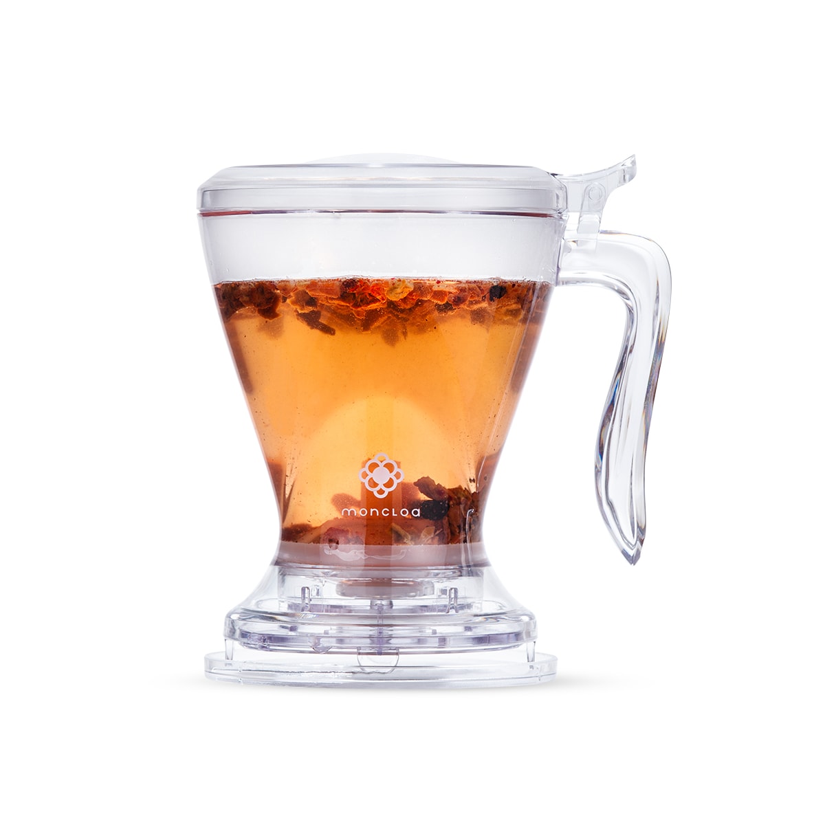Copo Preparador Infusor De Chá Momentea Cup Moncloa  530ml - Transparente