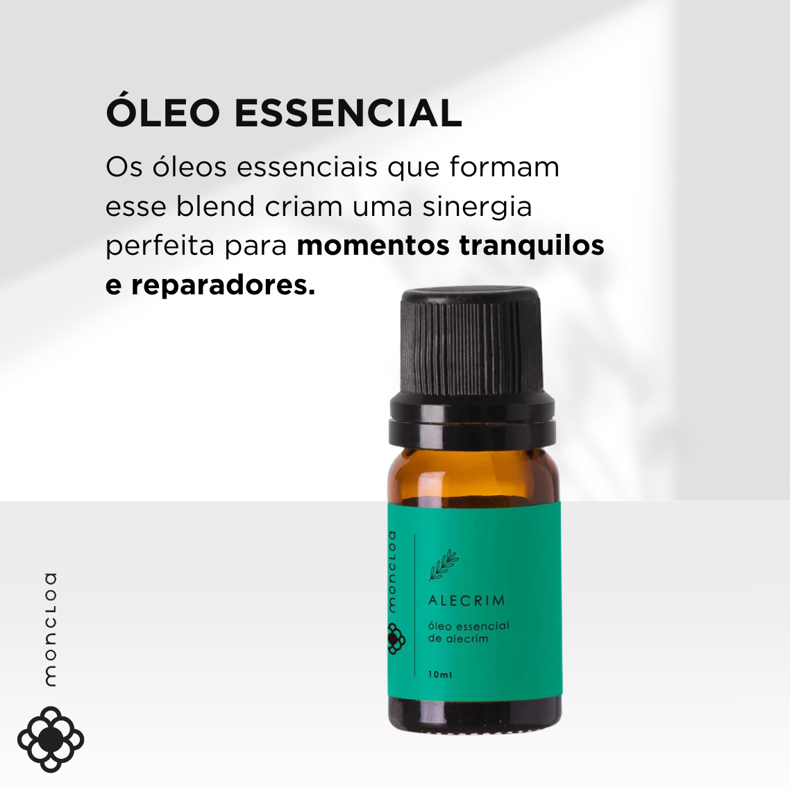 Óleo Essencial Puro de Alecrim Moncloa 10ml