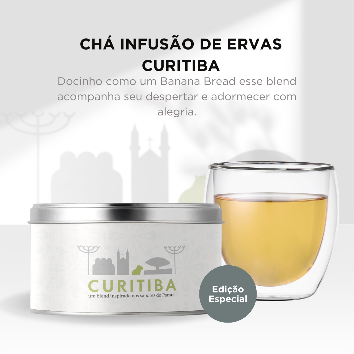 Chá Infusão de Ervas Edição Especial Curitiba 45g - VENCIMENTO 01/2026