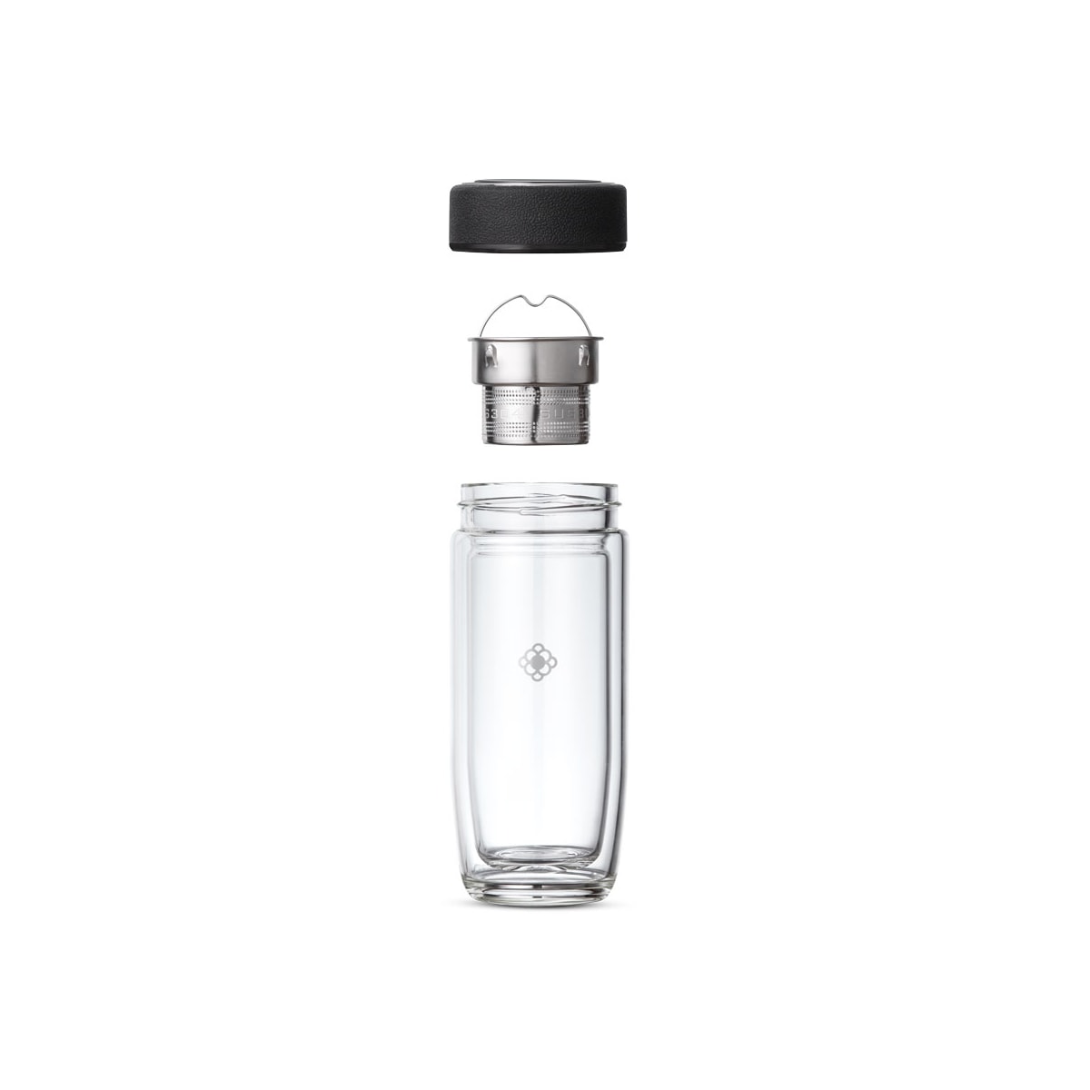 Garrafa de Vidro Duplo com Infusor Sync Duo Bottle Moncloa 320ml