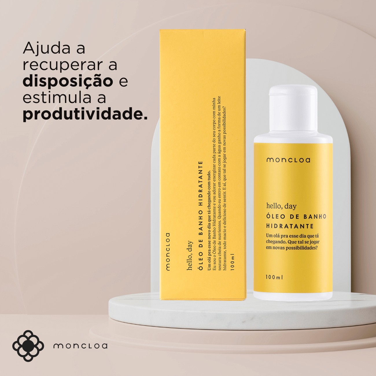 Bruma Hidratante Corporal Hello, Day Moncloa 180ml