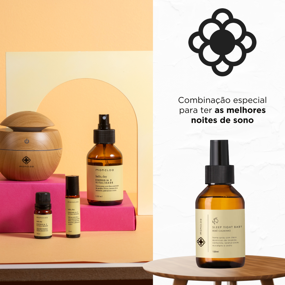 Home Spray Bebê Calminho Moncloa 120ml