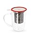Caneca de Vidro com Infusor 350ml- Trendy Duo Cup - Moncloa