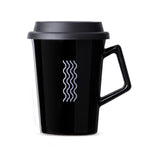 Caneca de Cerâmica com Tampa But First Coffee Moncloa