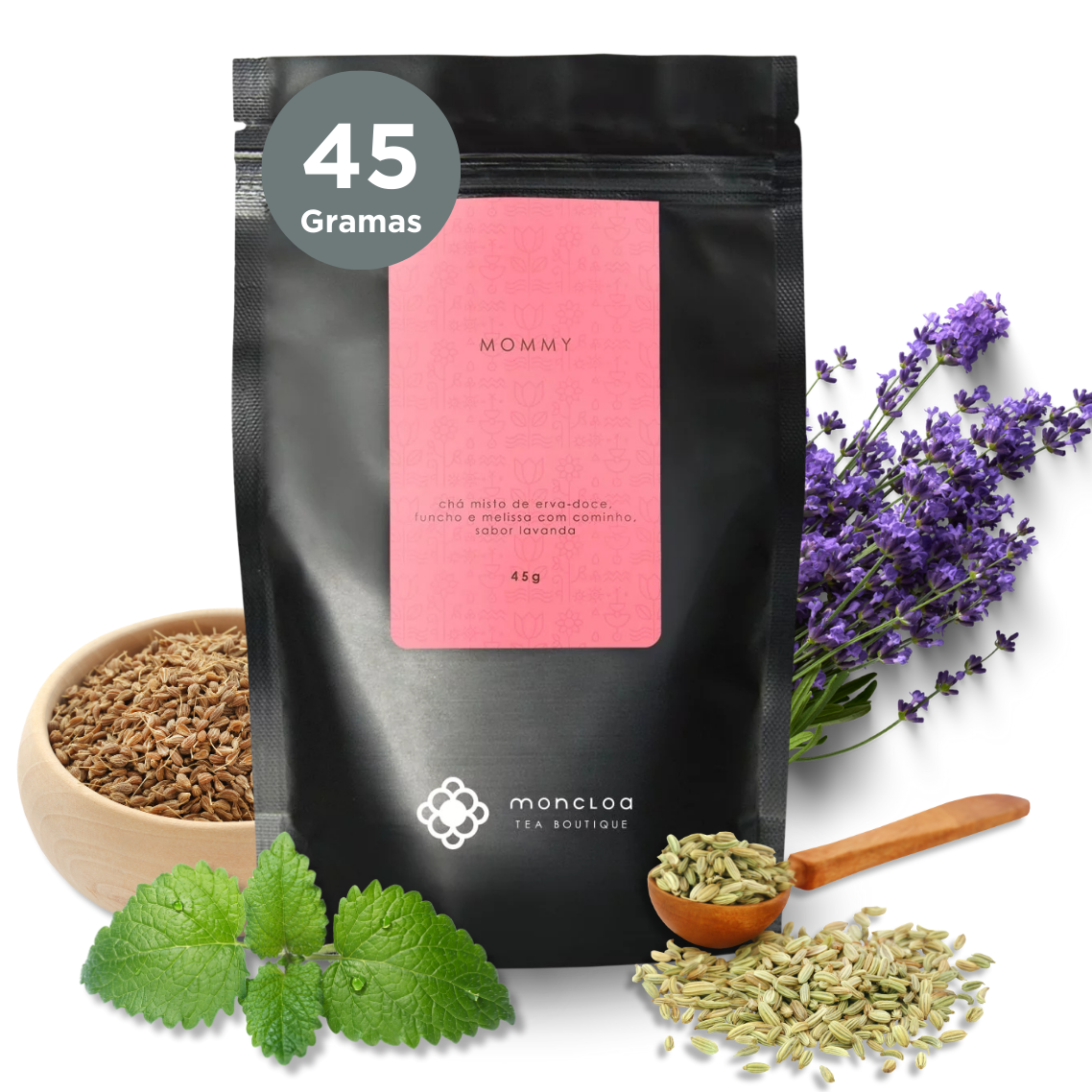 Chá Infusão de Ervas Mommy Moncloa Pouch 45g