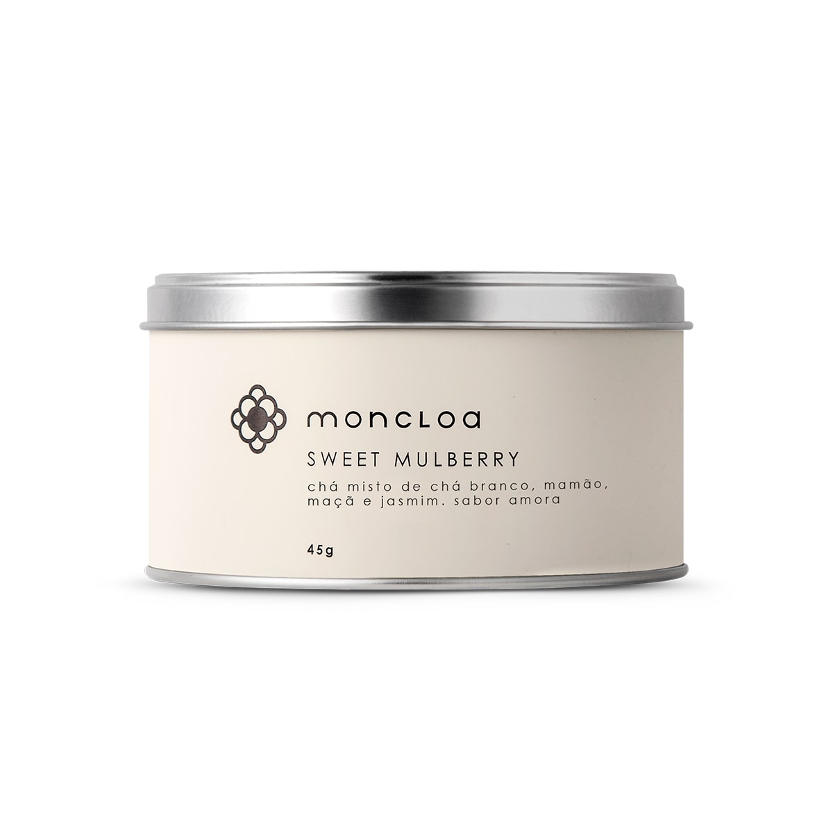 Chá Branco Sweet Mulberry Moncloa Lata 45g