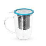 Caneca de Vidro com Infusor 350ml- Trendy Duo Cup - Moncloa