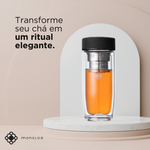 Garrafa de Vidro Duplo com Infusor Sync Duo Bottle Moncloa 320ml