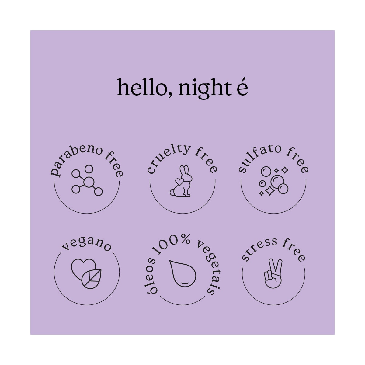 Polpa Hidratante para Mãos. Unhas e Cutículas - Hello, night Moncloa 60g