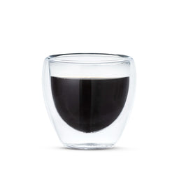 Copo de Café de Vidro Duplo Doppio Glass Moncloa 80ml
