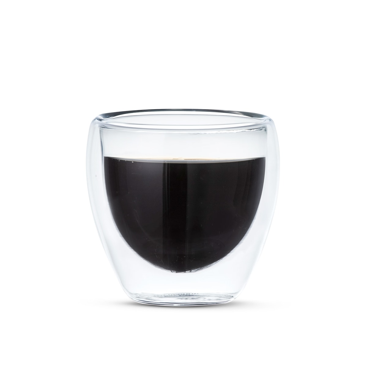 Copo de Café de Vidro Duplo Doppio Glass Moncloa 80ml
