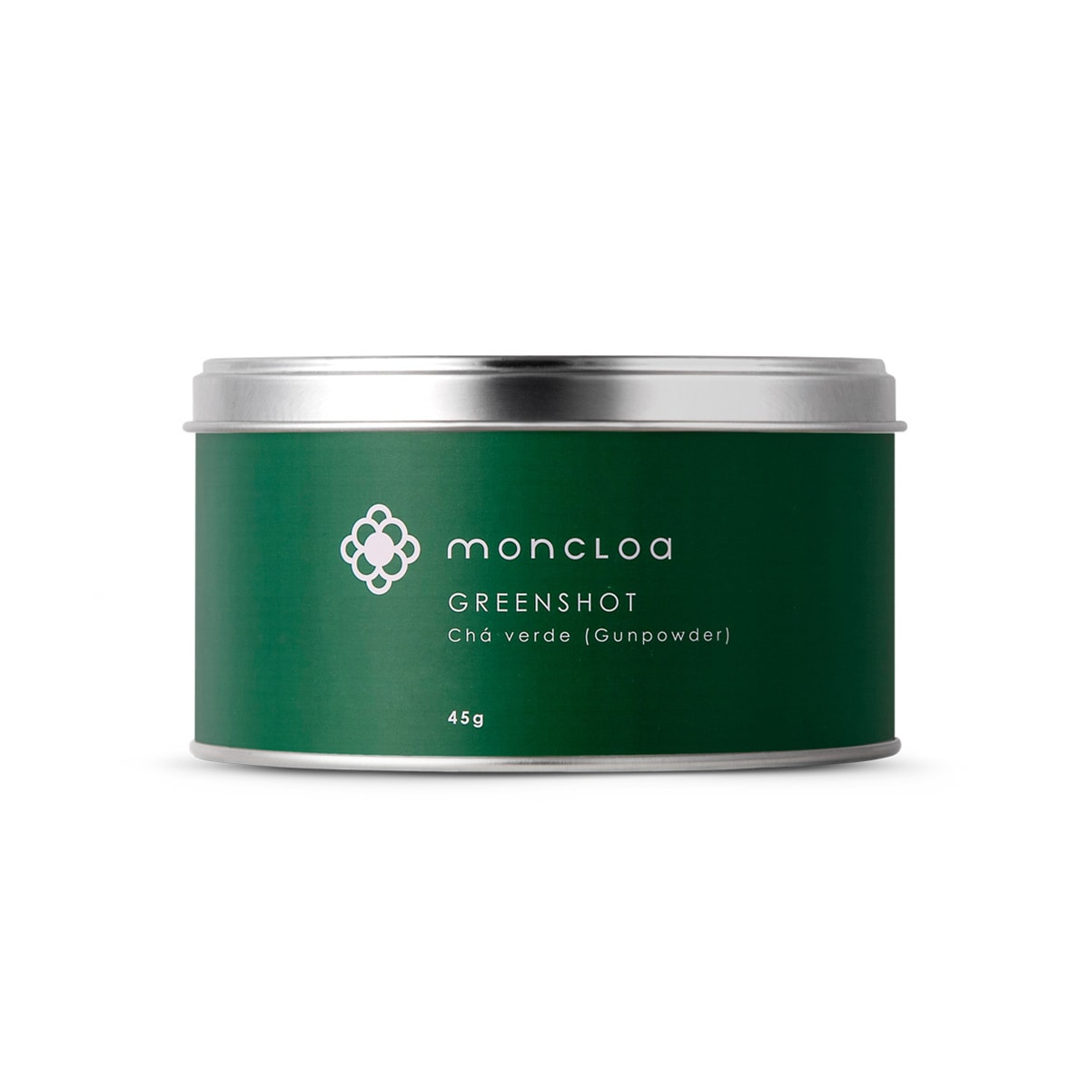 Chá Verde Puro Greenshot Moncloa Lata 45g
