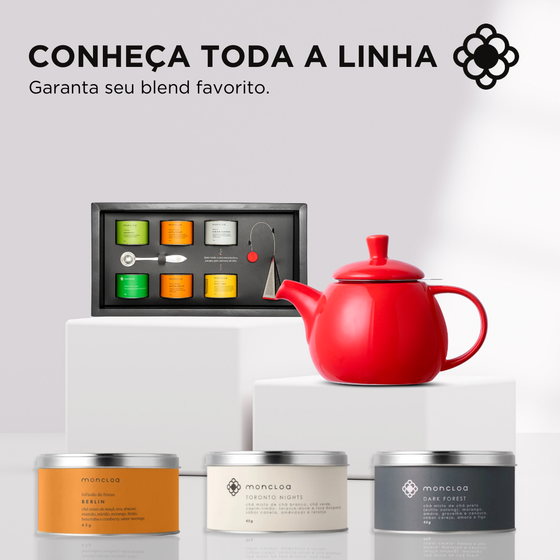 Kit de Chá Best Sellers Moncloa