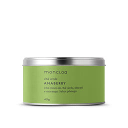 Chá Verde Anaberry Moncloa Lata 45g