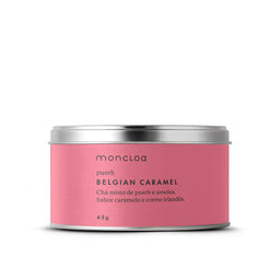 Chá Puerh Belgian Caramel Moncloa Lata 45g
